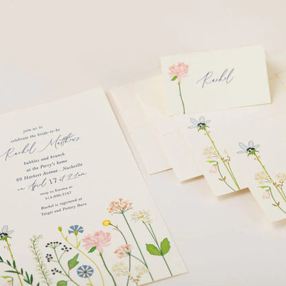 Karen Adams/Place Cards/All in Bloom Place Cards