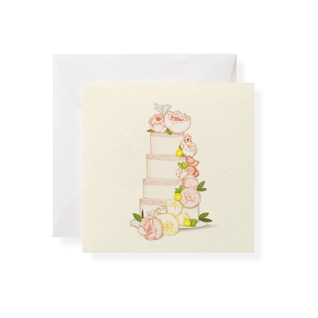 Karen Adams/Mini Box Card/Just Married Gift Enclosure Box