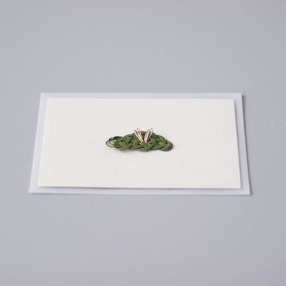 Mizuhiki hare/Single card/Knot card Pine