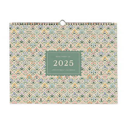 Rifle Paper/カレンダー/2025 Appointment Calendar - Estee