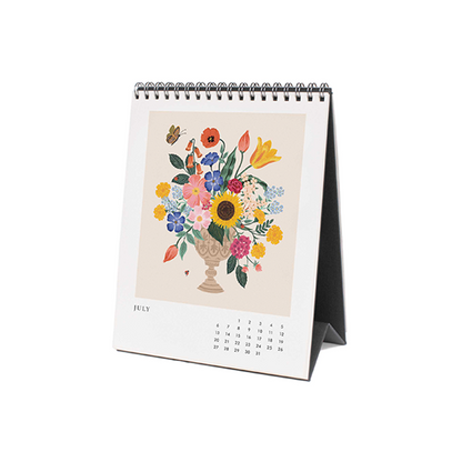 Rifle Paper/カレンダー/2025 Desk Calendar - Flower Studies