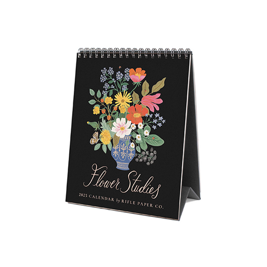 Rifle Paper/カレンダー/2025 Desk Calendar - Flower Studies