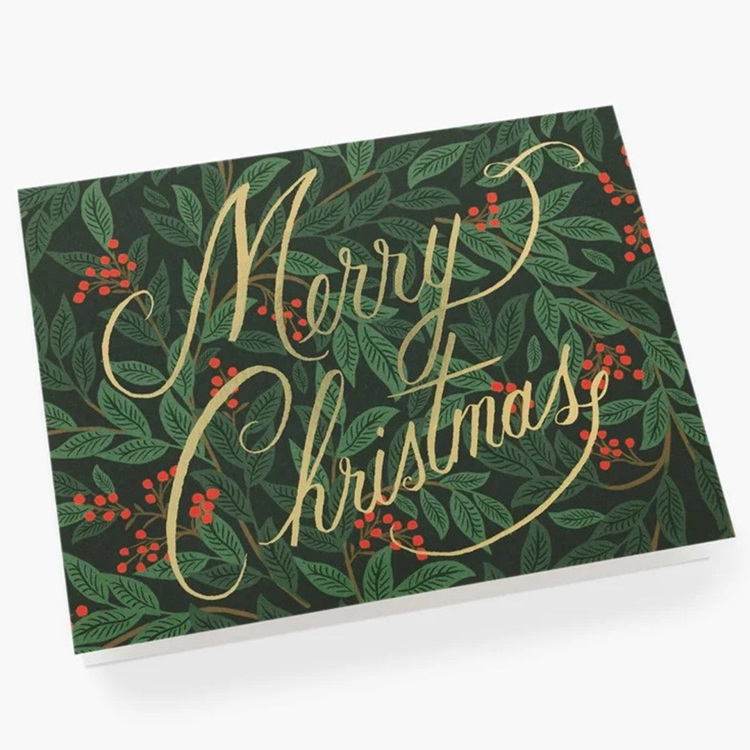 Rifle Paper/シングルカード/Willowberry Christmas Card