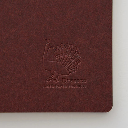 TAKEO PAPER PRODUCTS/Stitch Notebook/Dressco Stitch Notebook - Maroon