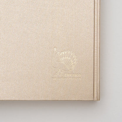 Takeo/Paper Notebook/Dressco Paper Notebook S - Champagne Gold