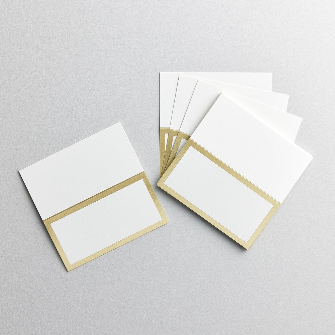 【在庫限り】Vera Wang/プレースカード/Gold Bordered Place Cards 20枚セット